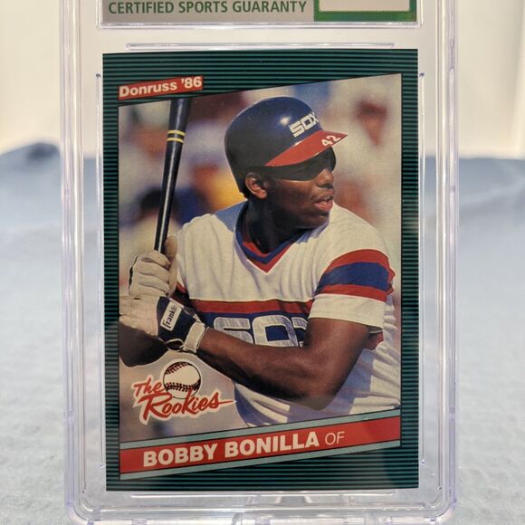 1986 Donruss The Rookies #30 Bobby Bonilla GRADED CSG 8 NM/Mint - Picture 5 of 5